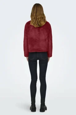 Only Jakke onlNewvida Life Faux Fur Jacket Otw
