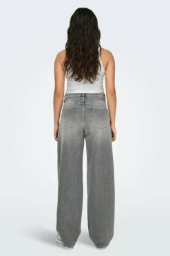 Only Jeans onlGianna MW Straight Dot757 Dnm