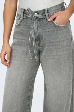 Only Jeans onlGianna MW Straight Dot757 Dnm