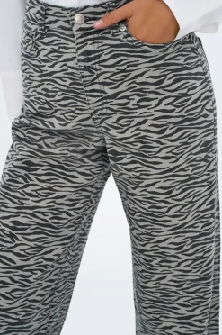 Only Jeans onlMadison HW Wide Animal CC P