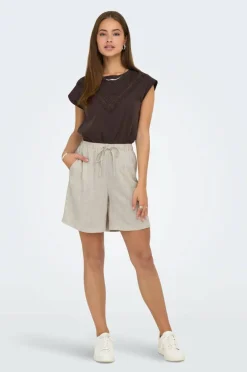Only Shorts onlSiesta MW Pull-up Lin BL Shorts