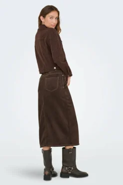 Only Skjørt onlStina Life MW Faux Suede Skirt