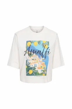 Only T-skjorte onlVega New S/S Vibe Top Box Jrs