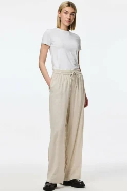 pieces Bukser pcPia HW Wide Pants Wvn