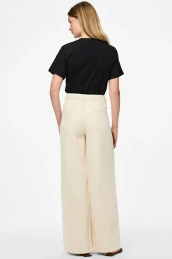 pieces Bukser pcSavanna MW Pull Up Denim Pant