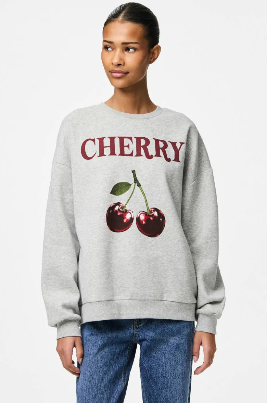 pieces Collegegenser pcForina LS O-neck Sweat Jrs D2d FS