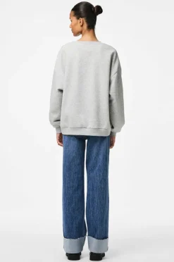 pieces Collegegenser pcForina LS O-neck Sweat Jrs D2d FS