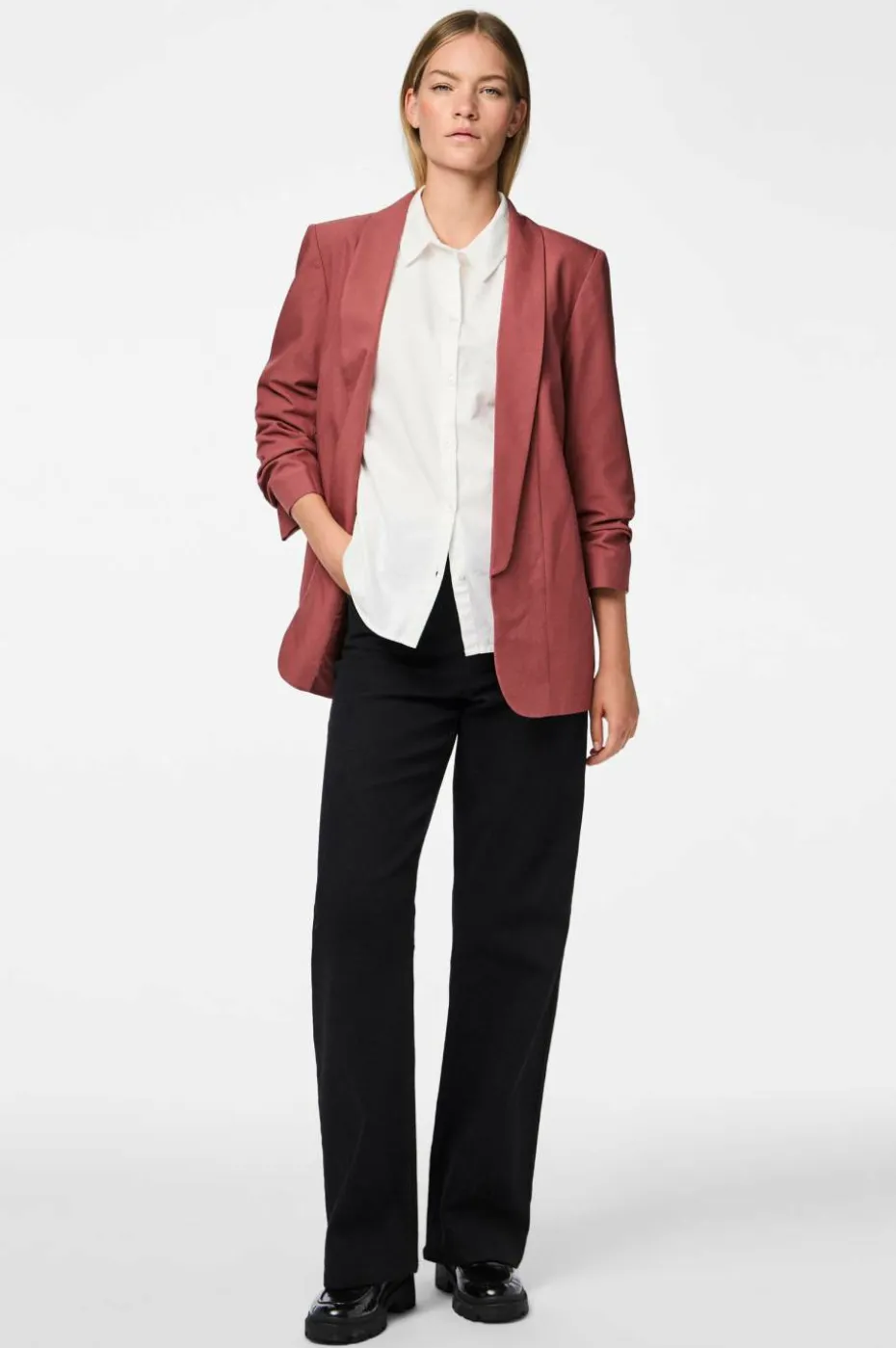 pieces Dressjakke pcBosella 3/4 Blazer