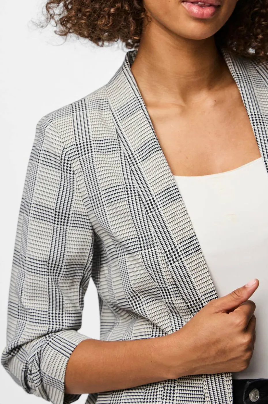 pieces Dressjakke pcBosella 3/4 Printed Blazer