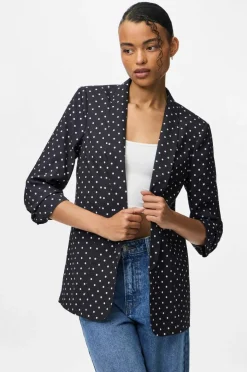 pieces Dressjakke pcBosella 3/4 Printed Blazer