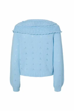 pieces Kardigan pcDavis LS O-neck Frill Cardigan