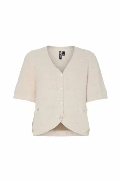 pieces Kardigan pcjEna SS V-neck Knit BC