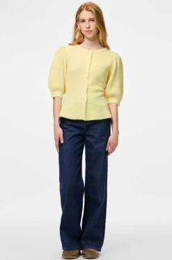 pieces Kardigan pcSilly SS Puff Knit