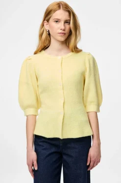 pieces Kardigan pcSilly SS Puff Knit