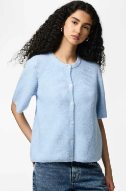 pieces Kardigan pcSilly SS O-neck Knit Cardigan