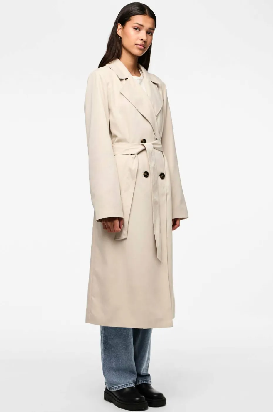 pieces Kåpe pcScarlett LS Trenchcoat