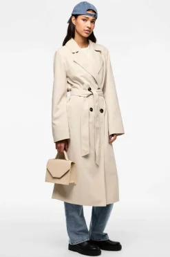 pieces Kåpe pcScarlett LS Trenchcoat