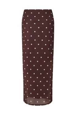 pieces Maxi skjørt pcDorthea HW Ankle Mesh