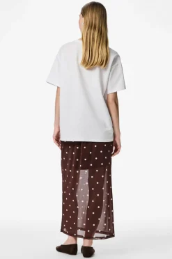pieces Maxi skjørt pcDorthea HW Ankle Mesh