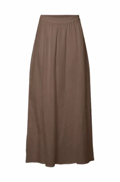 pieces Maxi skjørt pcSastina HW Maxi Slit Skirt Wvn