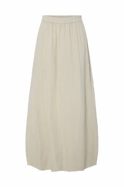 pieces Maxi skjørt pcSastina HW Maxi Slit Skirt Wvn