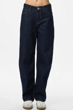 pieces pcGrace MW Barrel Ank Jeans