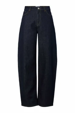 pieces pcGrace MW Barrel Ank Jeans