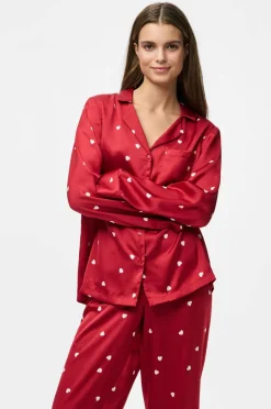 pieces Pysjsett pcjYtte Xmas Satin
