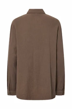 pieces Skjorte pcSastina LS Shirt Wvn Msa BC