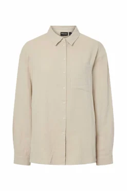 pieces Skjorte pcSastina LS Shirt Wvn Msa BC
