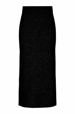 pieces Skjørt pcMikela MW Ankle Slit Knit Skirt M