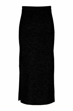 pieces Skjørt pcMikela MW Ankle Slit Knit Skirt M