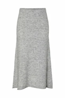 pieces Skjørt pcPam HW Ank Knit BC
