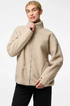 pieces Teddyjakke pcSadia LS Teddy Jacket