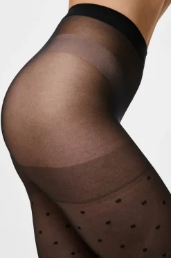 pieces Tights pcNew Nikoline 20 Den Dot Tights