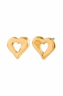 Pilgrim Øredobber Iris Earrings Gold-plated