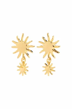 Pilgrim Øredobber Lyricus Earrings Gold-plated