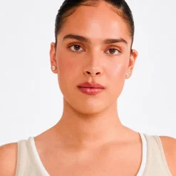 Pilgrim Øredobber Nova Earrings 2-in-1 Set Silver-plated