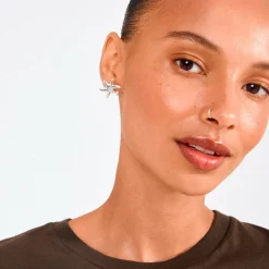Pilgrim Øredobber Prism Earrings Silver-plated