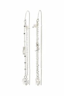 Pilgrim Øreringen Mylan Chain Earrings Silver-plated