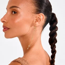 Pilgrim Øreringen Prism Earrings Gold-plated