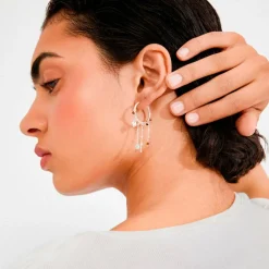 Pilgrim Øreringer Mylan Earrings Silver-plated