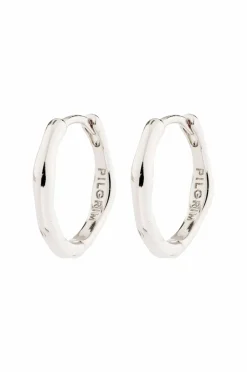 Pilgrim Øreringer Nova Hoop Earrings Silver-plated