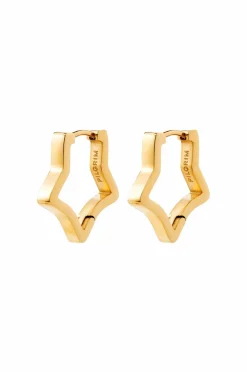 Pilgrim Øreringer Solari Earrings Gold-plated