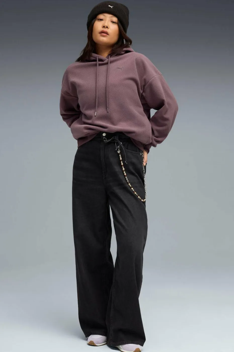 Puma Hettegenser Her Oversized Winterized Hoodie
