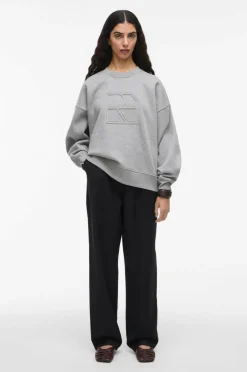 Rouge Edit Collegegenser rouNella LS Short O-neck
