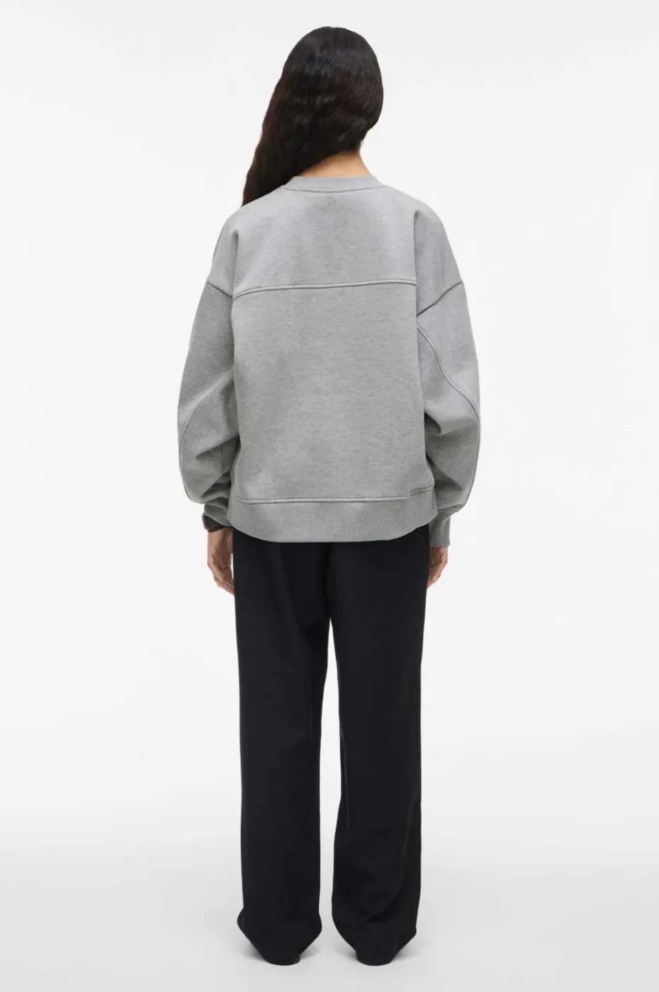 Rouge Edit Collegegenser rouNella LS Short O-neck