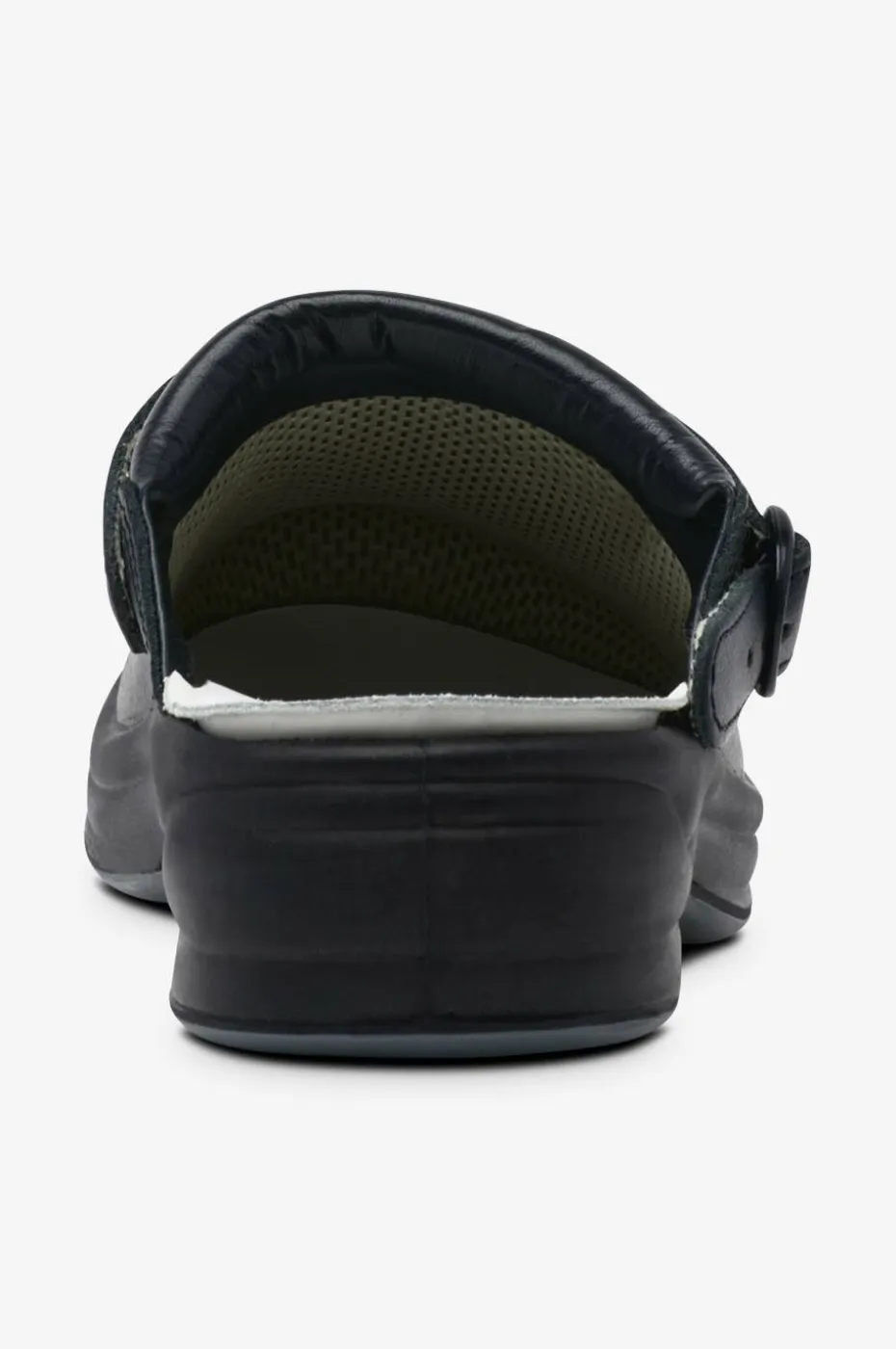 Scholl New Bonus tøffel av skinn, 36-42
