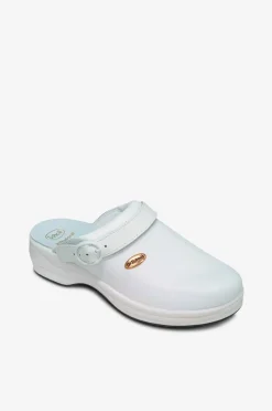 Scholl New Bonus tøffel av skinn, 36-42