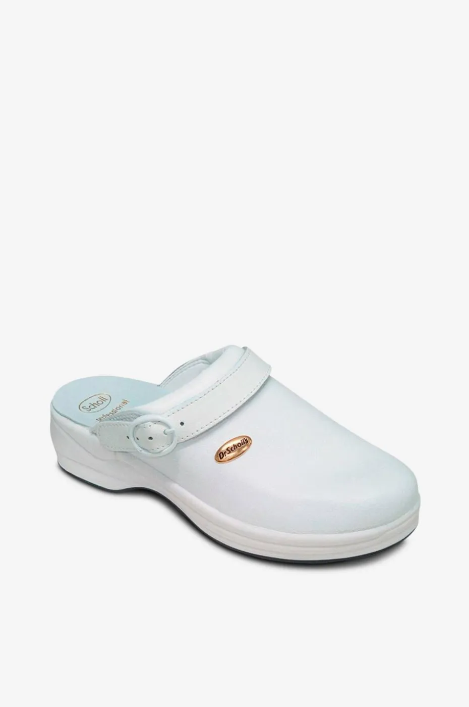 Scholl New Bonus tøffel av skinn, 36-42